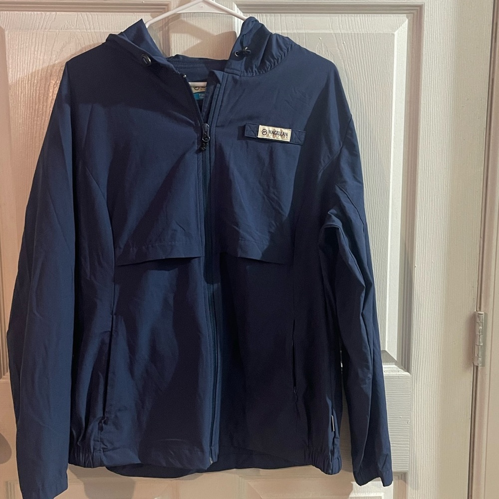 Magellan Outdoors Dark Blue Lightweight Jacket